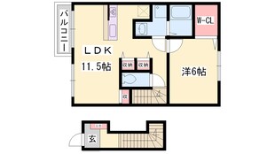 パークメゾン田寺Ⅰの物件間取画像